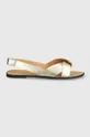 Kožené sandále Vagabond Shoemakers TIA 2.0 zlatá