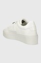 Boty Tenisky Calvin Klein FLATFORM CUPSOLE SLIP ON W/HW HW0HW01862 bílá