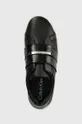 črna Superge Calvin Klein FLATFORM CUPSOLE SLIP ON W/HW