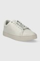 Шкіряні кросівки Calvin Klein CLEAN CUPSOLE LACE UP HW0HW01863 сірий SS24