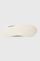 Calvin Klein sneakersy skórzane CLEAN CUPSOLE LACE UP HW0HW01863 czarny