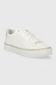 Tenisky Calvin Klein VULC LACE UP - DIAMOND FOXING biela