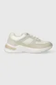 beżowy Calvin Klein sneakersy ELEVATED RUNNER - MONO MIX Damski