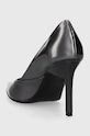 Boty Kožené lodičky Calvin Klein GEO STILETTO PUMP 90 - PEARL HW0HW01998 šedá