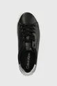 čierna Tenisky Calvin Klein VULC LACE UP - NANO FOX