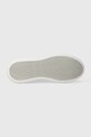 Kožené tenisky Calvin Klein RAISED CUPSOLE LACE UP LHT BT HW0HW02005 bílá
