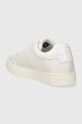 Cipők Calvin Klein bőr sportcipő CLEAN CUPSOLE SLIP ON HW0HW02007 fehér