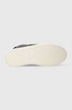 Кожаные кроссовки Calvin Klein CLEAN CUPSOLE SLIP ON HW0HW02007 чёрный