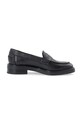 Bianco mocasini de piele BIAALMA negru 11250989