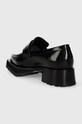 Încălțăminte Stine Goya mocasini de piele Gurly SG5663.JetBlack negru