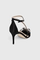 Cipők Custommade szandál Amy Satin Heart 000401098.993 fekete
