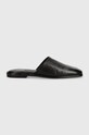 Gant infradito in pelle Parkny 28501533.G00 nero SS24