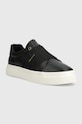 Gant sneakersy skórzane Avona 28531450.G00 czarny SS24