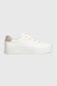 Gant sneakers din piele Avona plată alb 28531569.G29