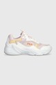 Sneakers boty Fila Collene imitace kůže růžová FFW0046.