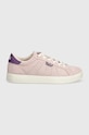 Fila sneakersy zamszowe LUSSO FFW0393 różowy SS24
