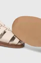 béžová Kožené sandále Alohas Perry