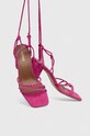 Alohas sandale din piele intoarsa Paloma S00083.20 roz SS24