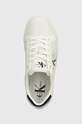 Calvin Klein Jeans sneakers BOLD VULC FLATF LOW LACE LTH ML bianco YW0YW01294