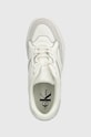 Calvin Klein Jeans sportcipő BOLD VULC FLATF LACE MIX MG LUM fehér YW0YW01295