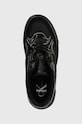 Calvin Klein Jeans sportcipő BOLD VULC FLATF LACE MIX MG LUM fekete YW0YW01295