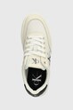 Calvin Klein Jeans sneakersy CLASSIC CUPSOLE LOW LACE LTH ML biały YW0YW01296
