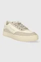 Calvin Klein Jeans sneakersy CLASSIC CUPSOLE LOW LACE LTH ML beżowy
