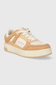 Кросівки Calvin Klein Jeans BASKET CUPSOLE LOW MIX ML FAD YW0YW01301 помаранчевий SS24