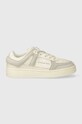 Calvin Klein Jeans sneakersy BASKET CUPSOLE LOW MIX ML FAD syntetyczny szary YW0YW01301