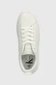 bianco Calvin Klein Jeans sneakers in pelle BOLD FLATF LOW LACEUP LTH IN LUM