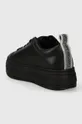 Δερμάτινα αθλητικά παπούτσια Calvin Klein Jeans BOLD FLATF LOW LACEUP LTH IN LUM Πάνω μέρος: Υφαντικό υλικό, Φυσικό δέρμα Εσωτερικό: Υφαντικό υλικό Σόλα: Συνθετικό ύφασμα