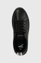 nero Calvin Klein Jeans sneakers in pelle BOLD FLATF LOW LACEUP LTH IN LUM