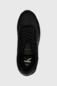Sneakers boty Calvin Klein Jeans RETRO RUNNER LOW LACE NY ML černá YW0YW01326