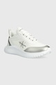 Calvin Klein Jeans sneakers EVA RUNNER LOW LACE MIX ML WN YW0YW01442 bianco SS25