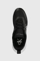 Calvin Klein Jeans sneakersy EVA RUNNER LOW LACE MIX ML WN czarny YW0YW01442