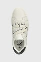 Calvin Klein Jeans sneakersy skórzane CLASSIC CUPSOLE ELAST LTH biały YW0YW01443