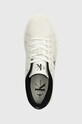 Calvin Klein Jeans sneakers din piele CLASSIC CUPSOLE LOWLACEUP LTH WN alb YW0YW01444