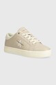 Calvin Klein Jeans sneakers din piele CLASSIC CUPSOLE LOWLACEUP LTH WN Planet friendly bej YW0YW01444