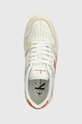 Calvin Klein Jeans sneakers BASKET CUPSOLE LACE MIX NBS SAT alb YW0YW01446
