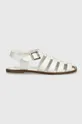 Kožne sandale Barbour Macy bijela