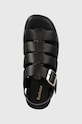 Kožené sandále Barbour Charlene čierna LFO0685BK11