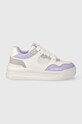 Шкіряні кросівки Karl Lagerfeld KREW MAX KL Planet friendly білий KL63323.01V
