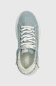 Obuwie Karl Lagerfeld sneakersy KREEPER LO KL42372D.DLB niebieski