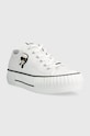 Кеди Karl Lagerfeld KAMPUS MAX NFT KL60424.911 білий SS24