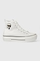 Кеды Karl Lagerfeld KAMPUS MAX NFT плоская белый KL60444.911