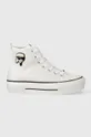 λευκό Πάνινα παπούτσια Karl Lagerfeld KAMPUS MAX NFT Γυναικεία