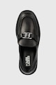 Karl Lagerfeld mokasyny skórzane MACIE KL czarny KL41210.000