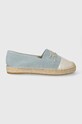 Karl Lagerfeld espadrillas KAMINI DUO tessile blu KL81110D.DLB