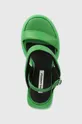 zelená Kožené sandále Karl Lagerfeld ASTRAGON HI