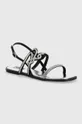 argento Karl Lagerfeld sandali OLYMPIA Donna
